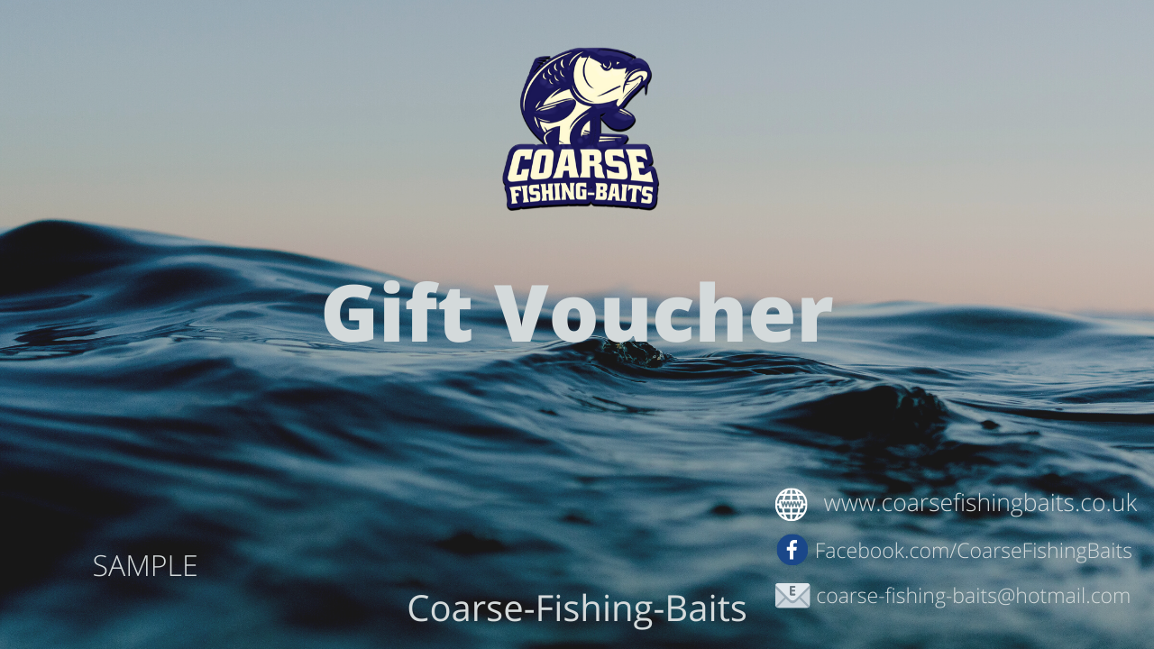 Carp Fishing Bait Gift Voucher